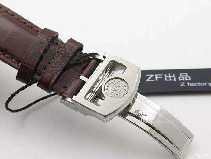 MIROTIME 0706 MoistureWicking Portuguese Real PR IW500704 ZF 1:1 Best Edition On Brown Leather Strap A52010 V 7311